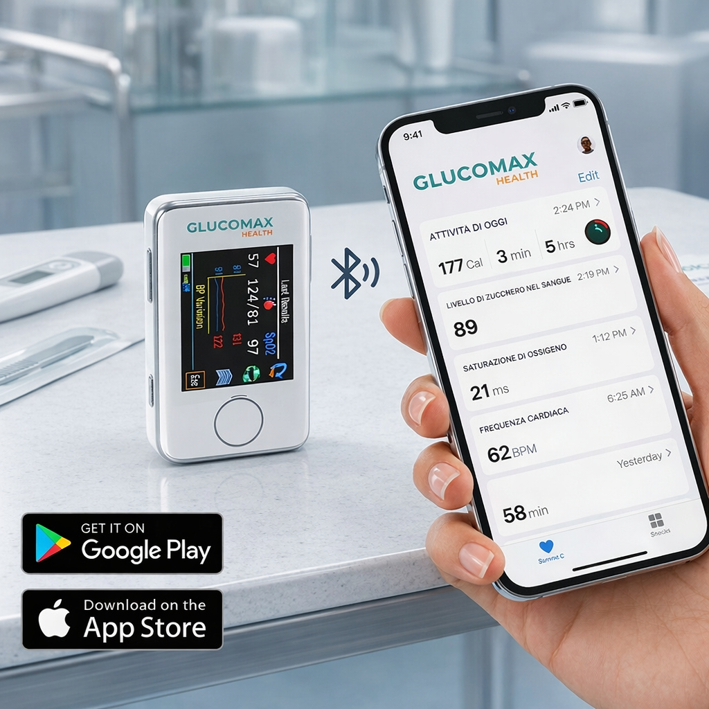 GlucoMax | Akıllı 8'i 1 Arada Sağlık Monitörü 🇹🇷